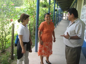 The school director and teacher of the focus group