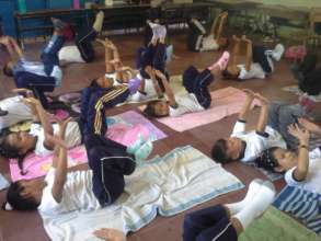 Kids connecting mind and body
