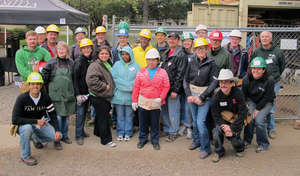 Executive Build Day at Rivergate Commons