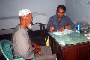 Doctor Examining a patient