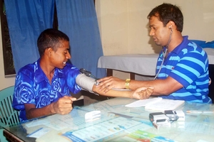 Doctor Examining a patient