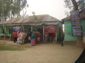 Eye & Diabetic Patients at Chapadaha Camp