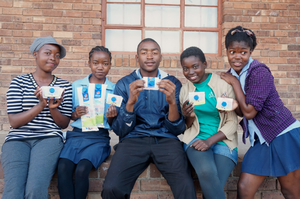 Transforming milk cartons into wallets!