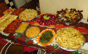 The Christmas feast