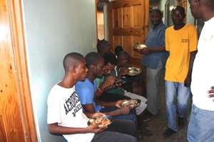 a meal we served the kids on our last trip
