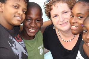 TRTP VP, Sonya, and deaf students