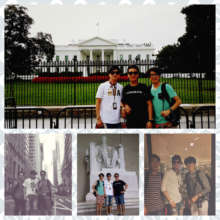 Jaeho, Minyeal and JD had a great trip in the US