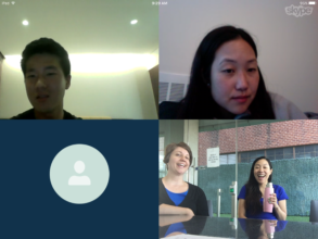 JinDong meets the KKOOM Board via Skype in July