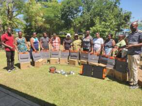 Families Given Portable Solar Packs For Their Home