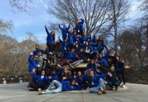 Cultural Exchange participants in NYC