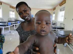 Baby delivered recently at Kristine Health Clinic