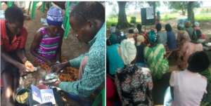 Cents for Seeds, at work in the community