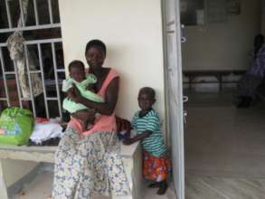 Family awaiting free immunization