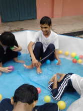 Daniel having fun