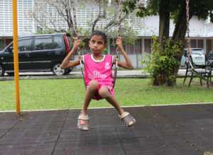 Raag really likes the swing