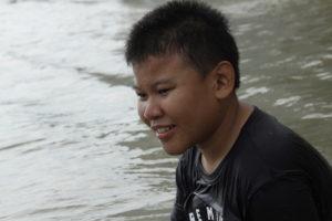 Wen by the beach.