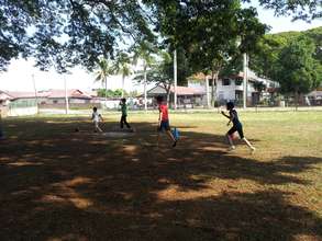 SAP playing football