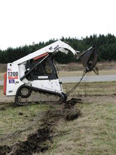 Bert pulling ground fencing