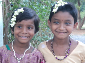 BASS orphanage girls Sara & manasa