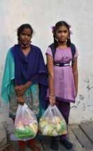 Essential food kits to children and their families