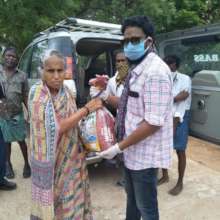 Distribution of food commodities by BASS India