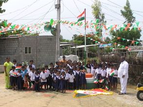 Independence day celebrations in school