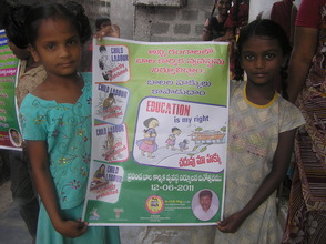Children attended on Ralley agaisnt Child Labour