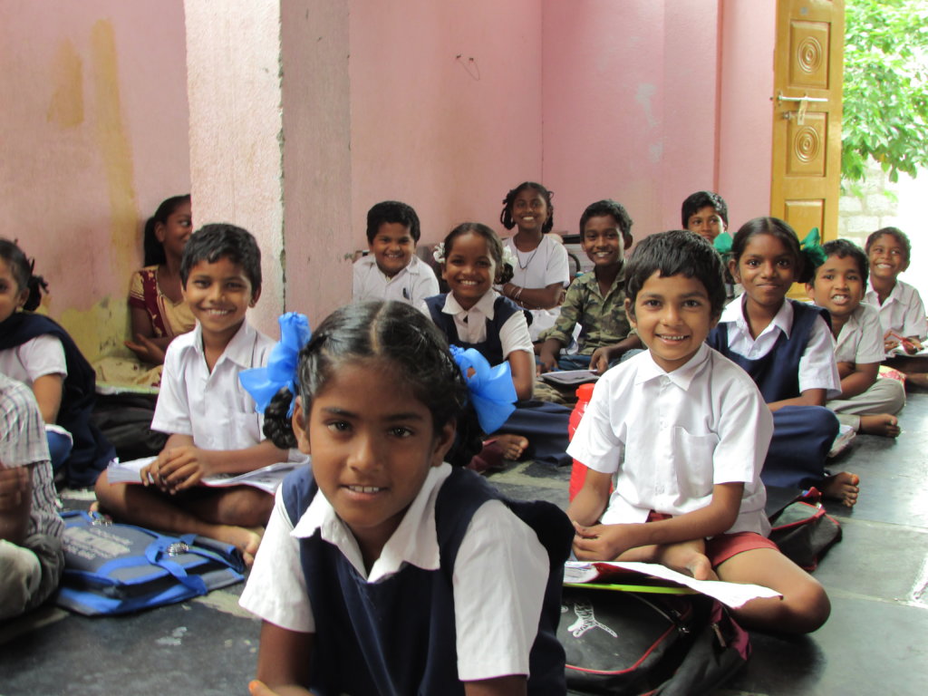 Care and Educate slum kids in Guntur, India