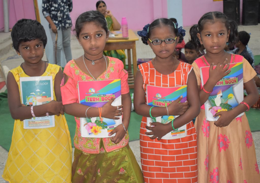 Care and Educate slum kids in Guntur, India