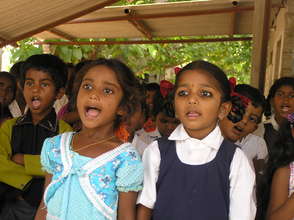 CHildren from BASS school