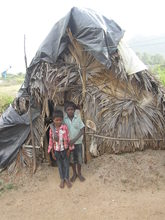 two brother in their hut