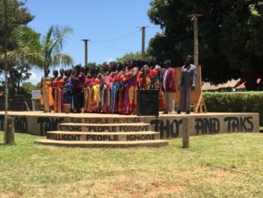 Singing group at the 8th annual drama festival...