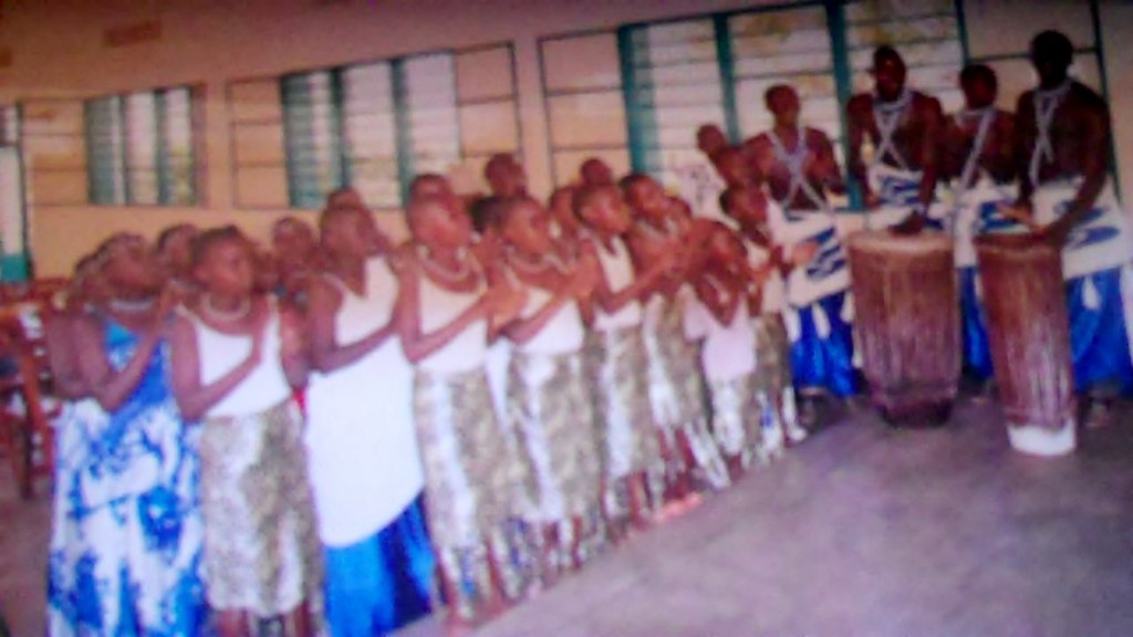 Dancing troop in fundraising