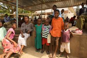 Children from the oncology ward
