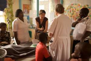 Palliative care team at the hospital