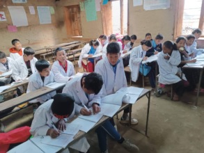 Little Doctors studying in Humla, Simikot