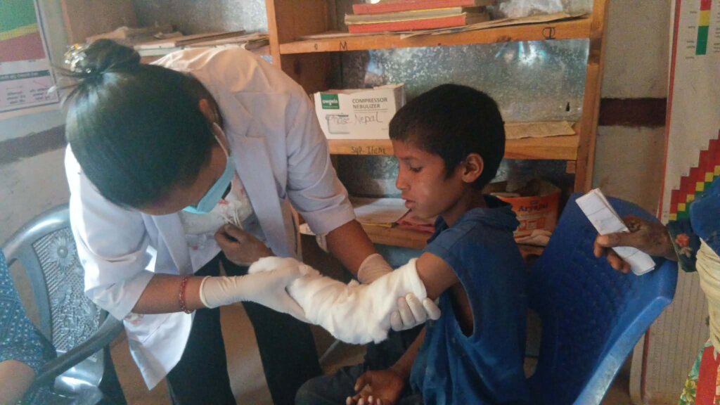 Treatment of young patient