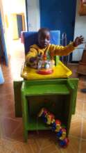 A new sitting aid helps with particiation and play