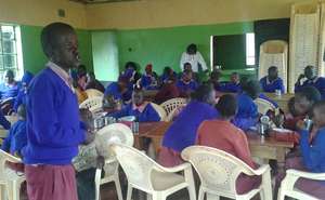 Athi School Head Boy makes a Speech!