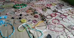 Beautiful Bead Jewellery made by the Youngsters