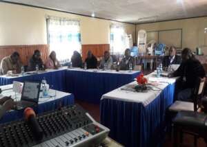 DCC Board Members during the Board training.