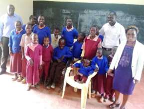 Athi School Children and Staff