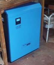 A generator pack installed at the DCC.