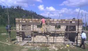 The new classroom at Irindiro School