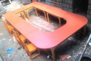 New desks and chairs at Irindiro School