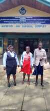 Janet, Daina and her mother