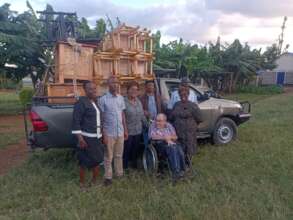 Furniture arriving at Irindiro Special School