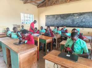 Using the laptops in different classrooms