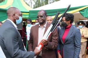 Donation of white canes