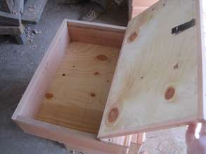 Making desks for a local School